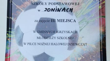 Gminne Igrzyska Piłki Nożnej Halowej.